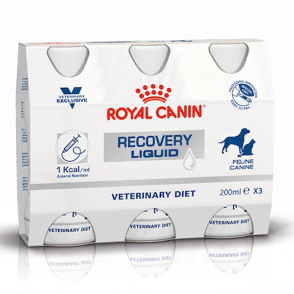 Royal Canin Recovery Liquid For Dogs and Cats 貓/狗隻康復支援水劑 200ml X3